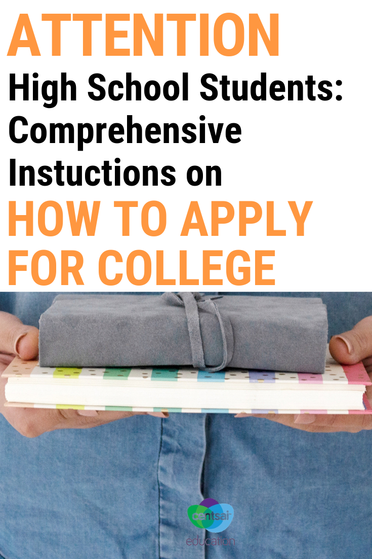 This case study will show your students the step-by-step process of applying for college.