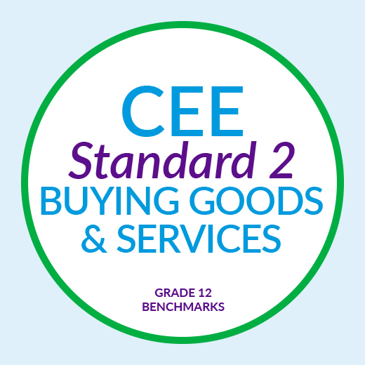 CEE Standard 2 : Buying Goods and Services
